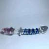 Celestials Glas Dobbelt Dildo med Anal Plug