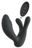 Vibrator "RC G-&P-Spot" med klitoris-/testikelstimulator