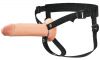 Penishylster "Hollow Silicone Strap-onâ med harness