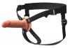 Penishylster "Hollow Silicone Strap-onâ med harness