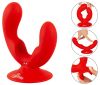 Dobbeltvibrator med sugekop
