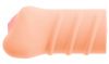 Masturbator med vibration og stødfunktion