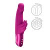 Rabbit vibrator "WICKED ANGELâ med stimulerende vinger