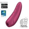 Satisfyer Curvy 2+ Lufttryksvibrator med Bluetooth og APP