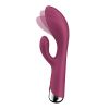 Satisfyer Spinning Rabbit 1  Rabbitvibrator med rotation, rød