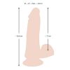 Nature Skin Naturlig Vibrator med Fjernbetjening og Sugekop