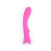 DELIGHT - CURVED OPLADELIG DILDO VIBRATOR PINK