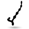 ADDICTED TOYS ANAL BEADS 22CM BLACK