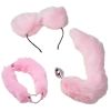 Baseks Fluffy Kitty Cosplay Sæt      - PinkSilver