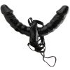 Fetish Fantasy Double Delight Strap-On med Vibrator     - Sort