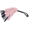 Sex & Mischief Brat Imiteret Pels Flogger      - PinkSort