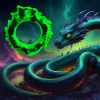 Penisring "Dragon Loop" af flydende silikone