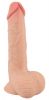 Naturdildo Dildo with moveable Skin med sugekop