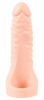 Penis-/testikelring "Double Fucker + Vibration" med fleksibel naturlig vibrator