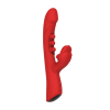 Rabbit Vibrator App-styret  IY Trixy  Rød Tapping