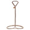Taboom Dona Statement Harness Kæde Guld - L/XL