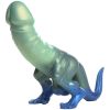Creature Cocks Jurassic Cock Dinosaur Silikone Dildo 28 cm   - GrønBlå