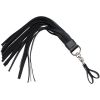Rouge Læder To Finger Flogger      - Sort