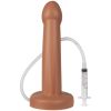 Tantus Pop Sprøjtedildo 18,5 cm      - Lysebrun