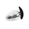 Anal Buttplug  BIG-S Handle  Kirurgisk Stål  60 mm
