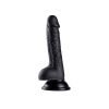 Mr. Dixon Realistisk Dildo med Sugekop Sort 12 cm