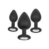 CalExotics Sort Buttplug Sæt med 3